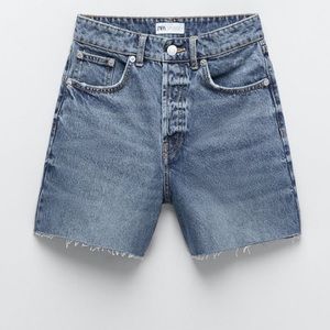 Zara denim shorts